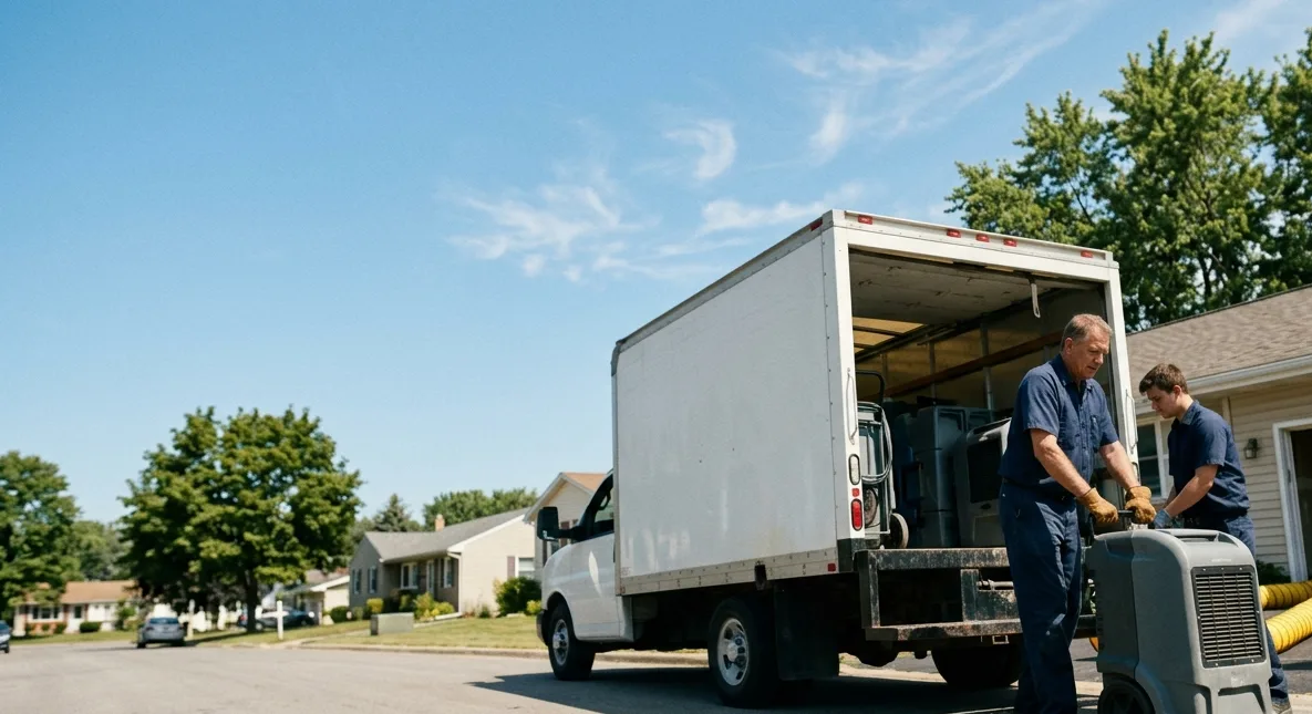 Water Damage Cleanup in Olmsted Falls, OH near me